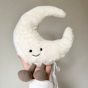 AUTHENTIC Jellycat Amuseables Medium moon - NWT